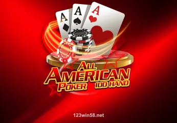 Hình ảnh trò chơi 123win58 All American Poker 100 Hand
